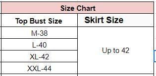 Women Rayon Top with Skirt Sets