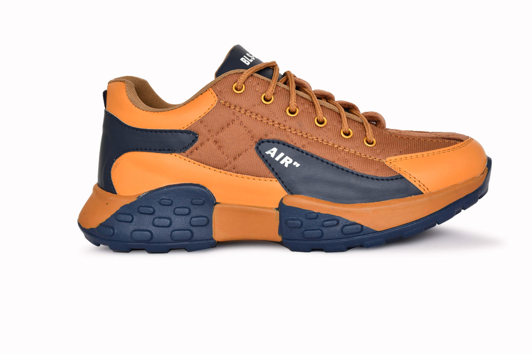 Orange Color Casual Sneakers Boots Shoes for Men (Hammer)