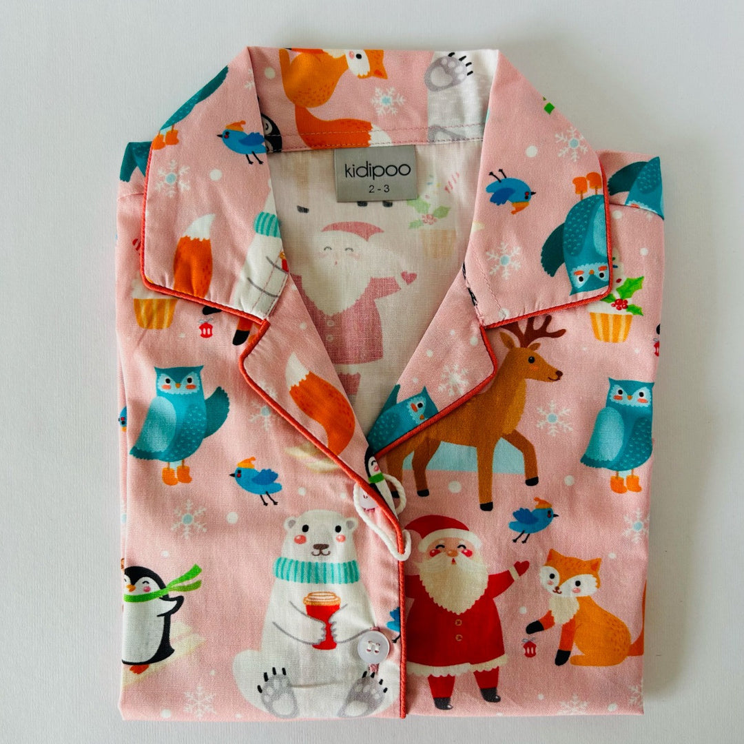 Santa And Friends Night Suit